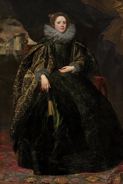Markiezin Balbi door Anthony van Dyck